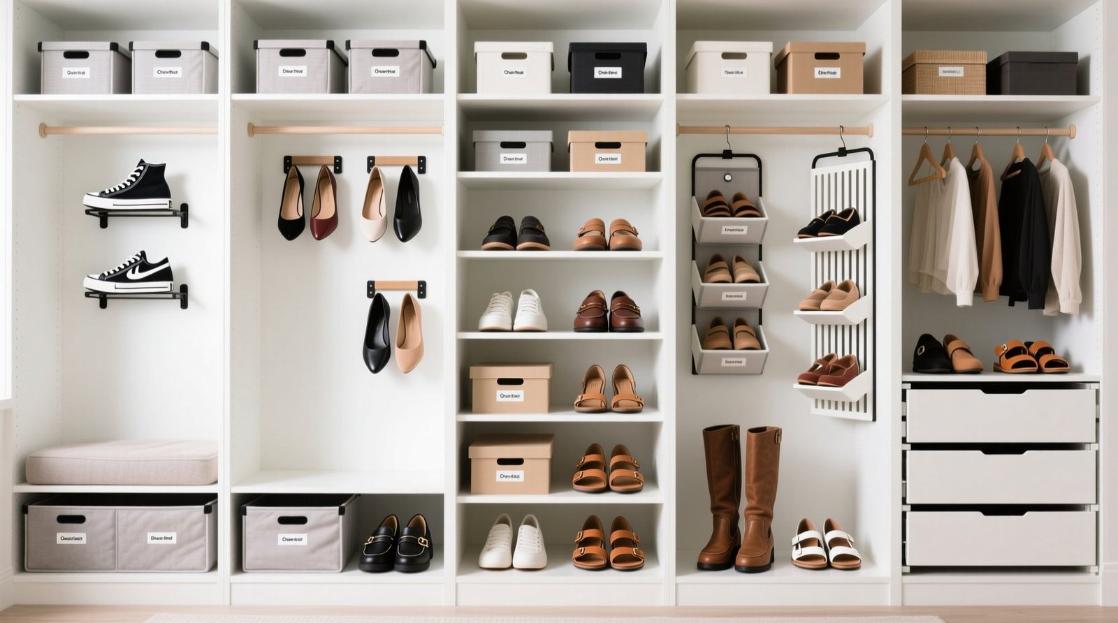 10 ways to organize shoes so they get put away proven solutions.jpg