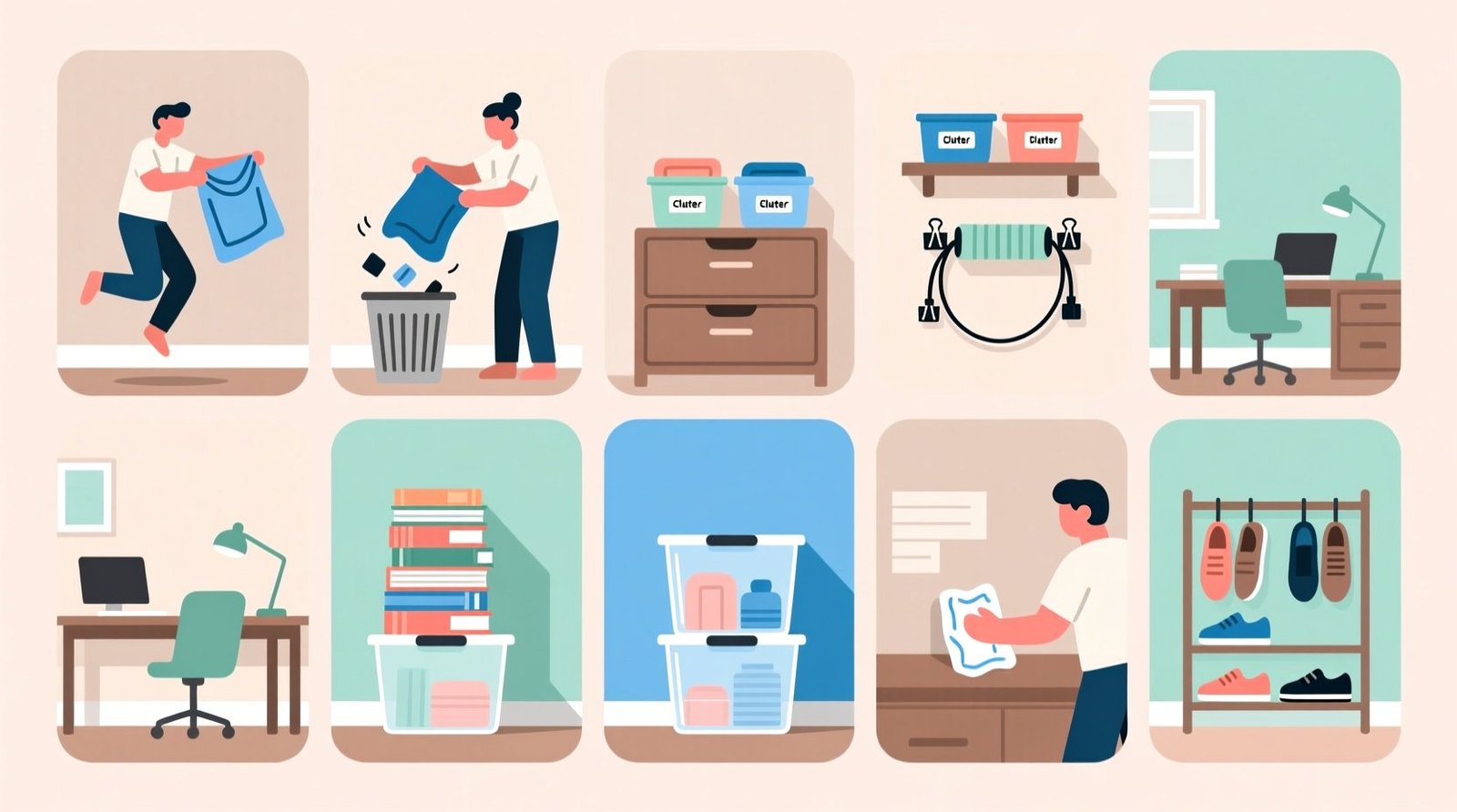 10 ways to quickly get rid of clutter science backed closet decluttering.jpg