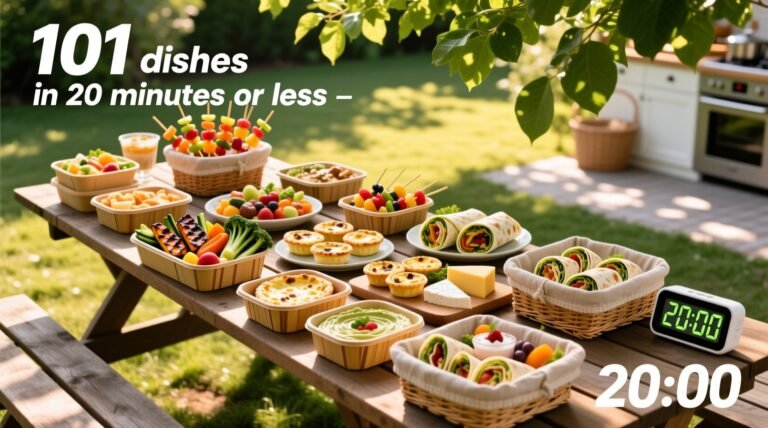101 picnic dishes in 20 minutes or less science backed prep system.jpg