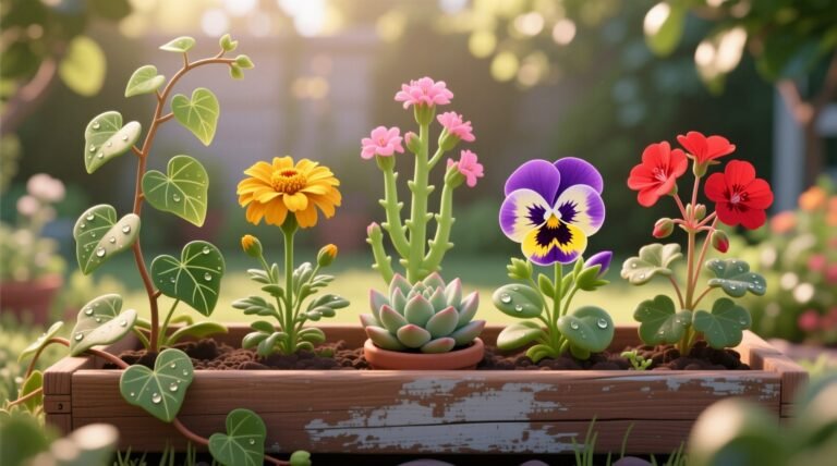 12 easy flower plants to grow for beginners busy gardeners.jpg