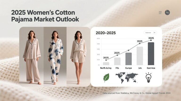 2025 womens cotton pajama market trends sales data sourcing strategies.jpg