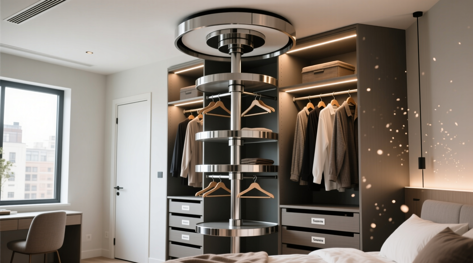 Closet Carousel Worth It? Small Bedroom Truths