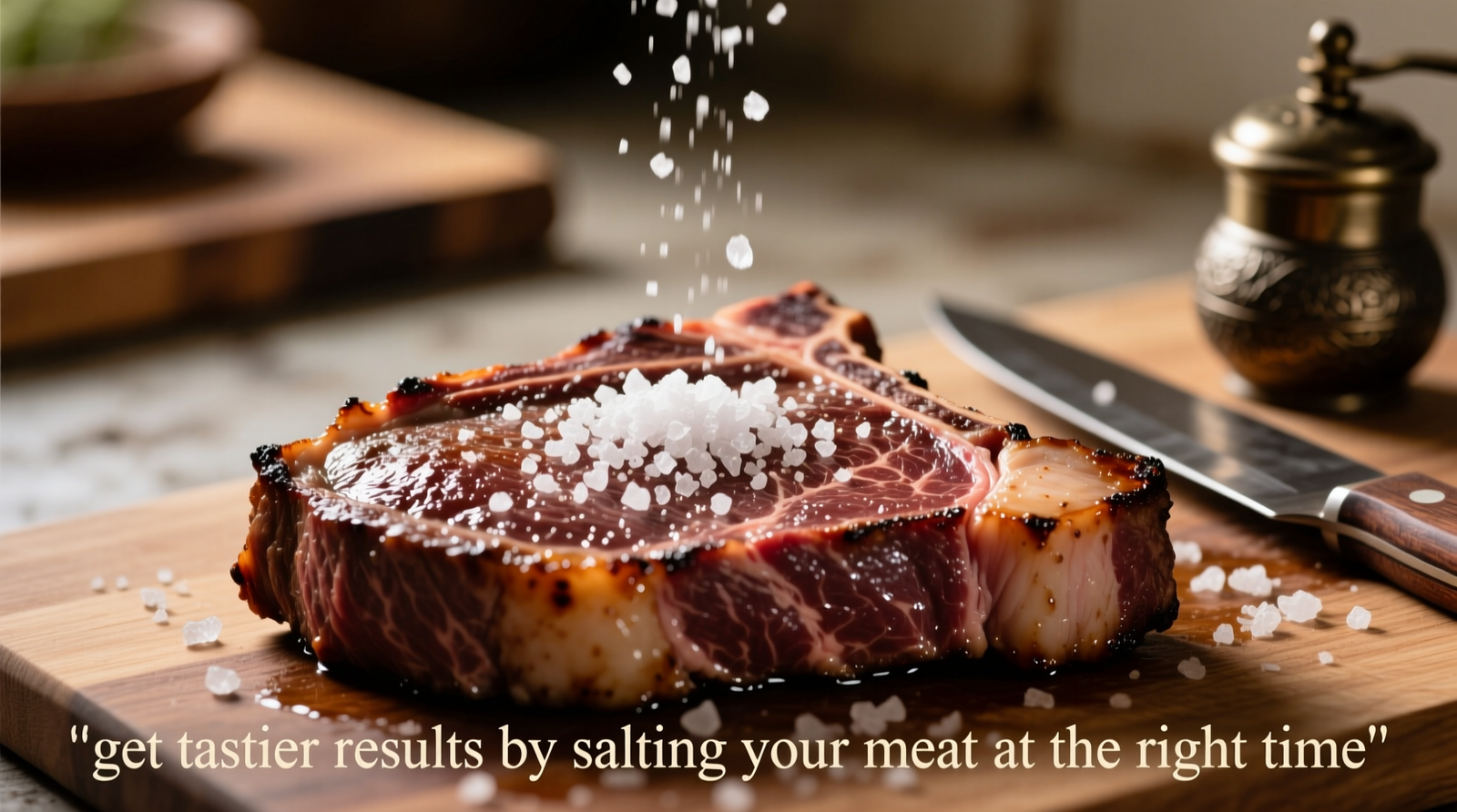Get Tastier Results by Salting Your Meat at the Right Time