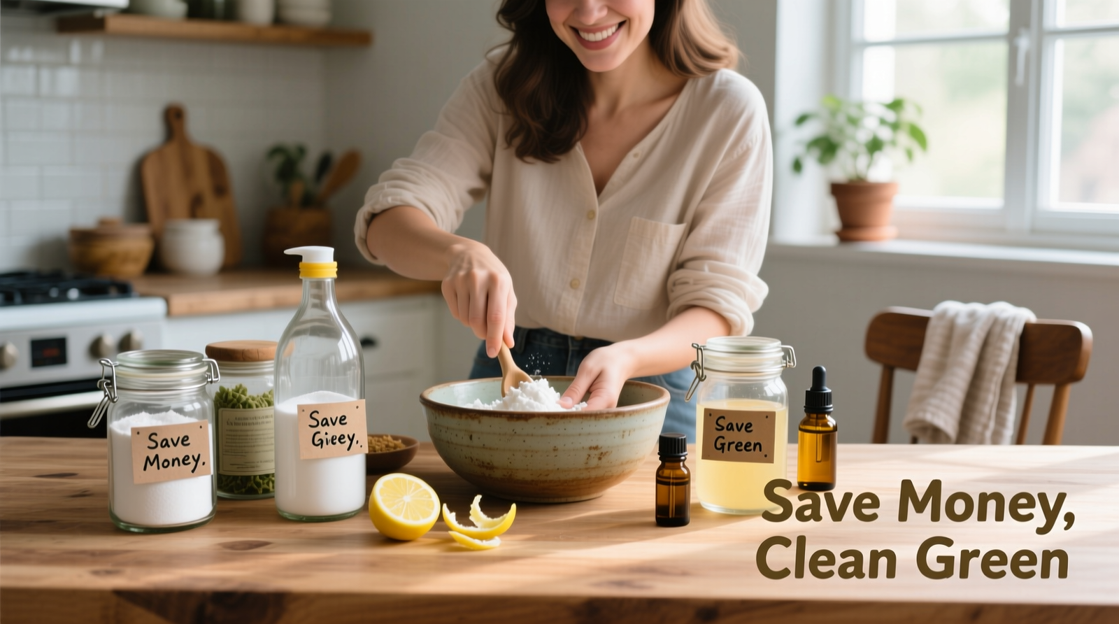 Use These Money-Saving DIY Cleaning Product Alternatives