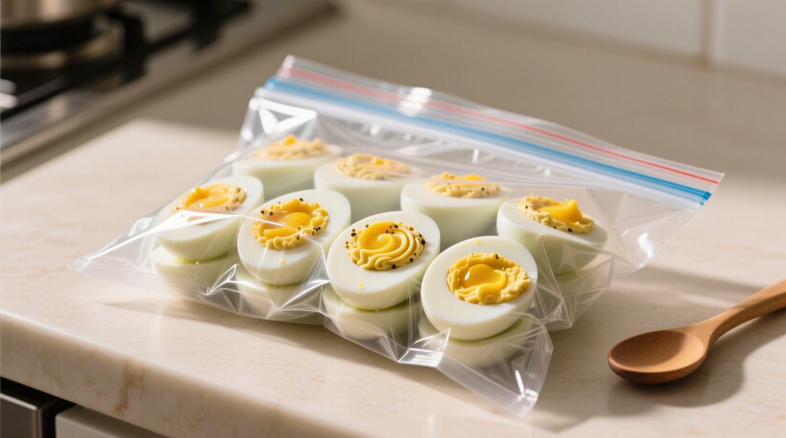 Use a Freezer Bag for Easy Deviled Eggs: Science-Backed Method