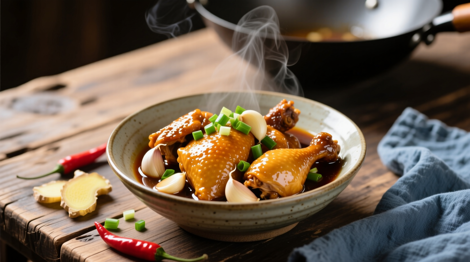 Vinegar and Garlic Braised Chicken: Science-Backed Method for Tender, Flavorful Results