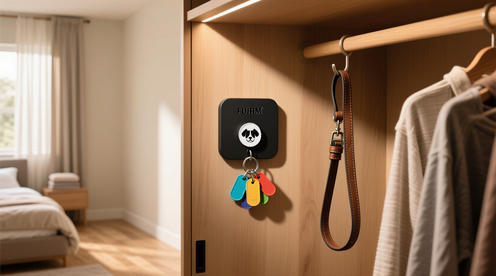 Closet Organization Tips: Magnetic Leash Holder Worth It?