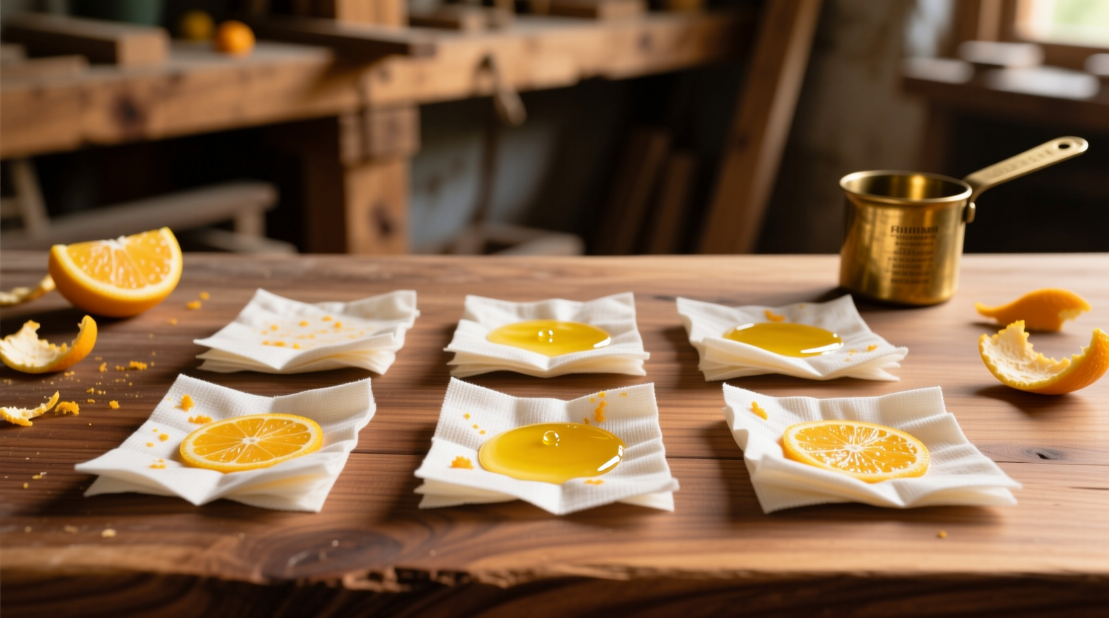 DIY Citrus Wood Polishing Wipes: Non-Toxic, Streak-Free & Surface-Safe