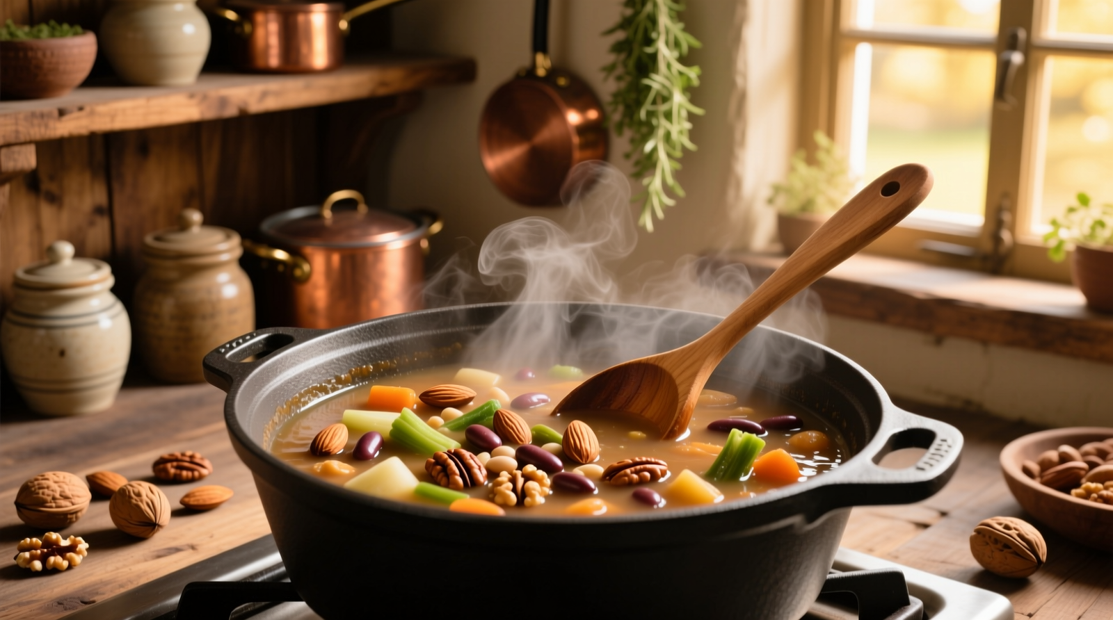 Don’t Forget to Put Nuts in Your Stews and Soup: The Science-Backed Hack