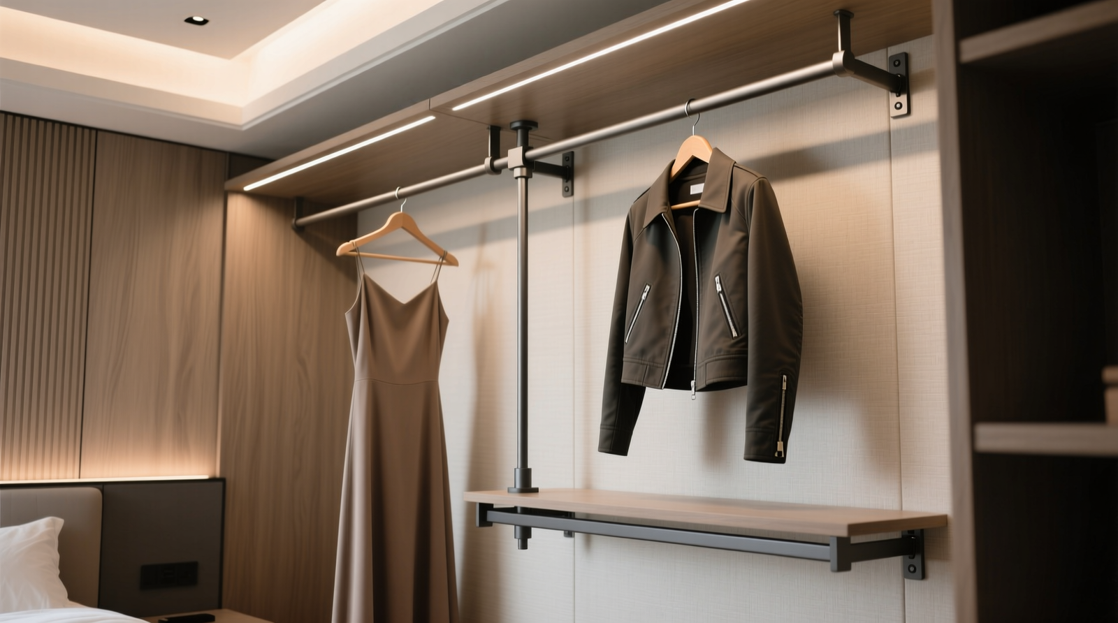 Closet Organization Tips: Adjustable vs Fixed Rods