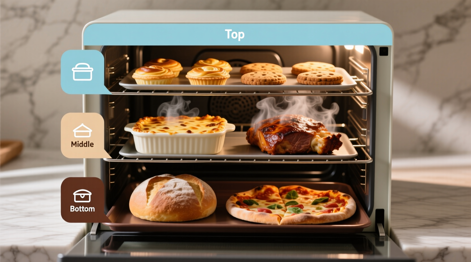 Which Oven Rack to Use Depending on What You’re Baking