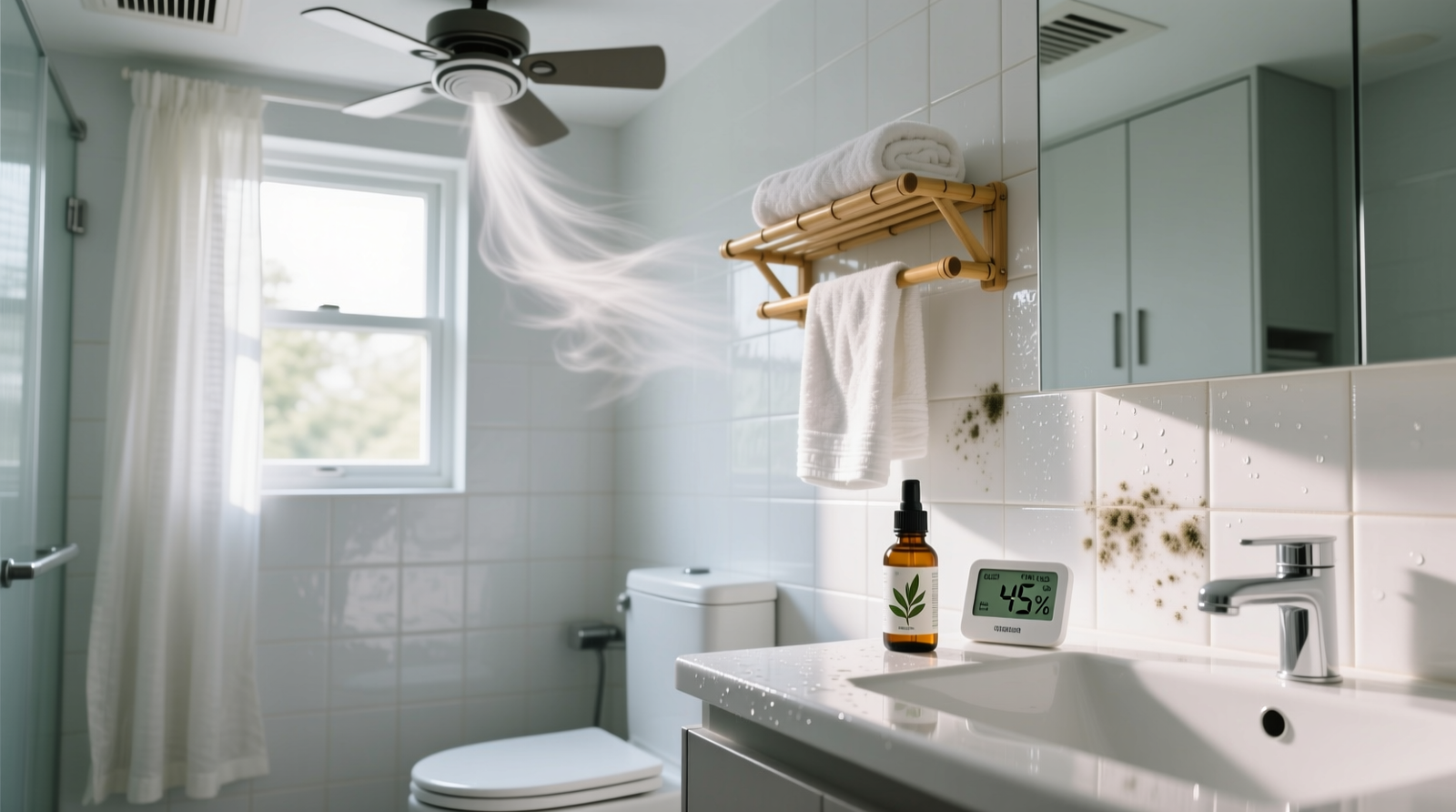 How to Get Rid of Mildew Smell in Bathroom: Eco-Cleaning That Works