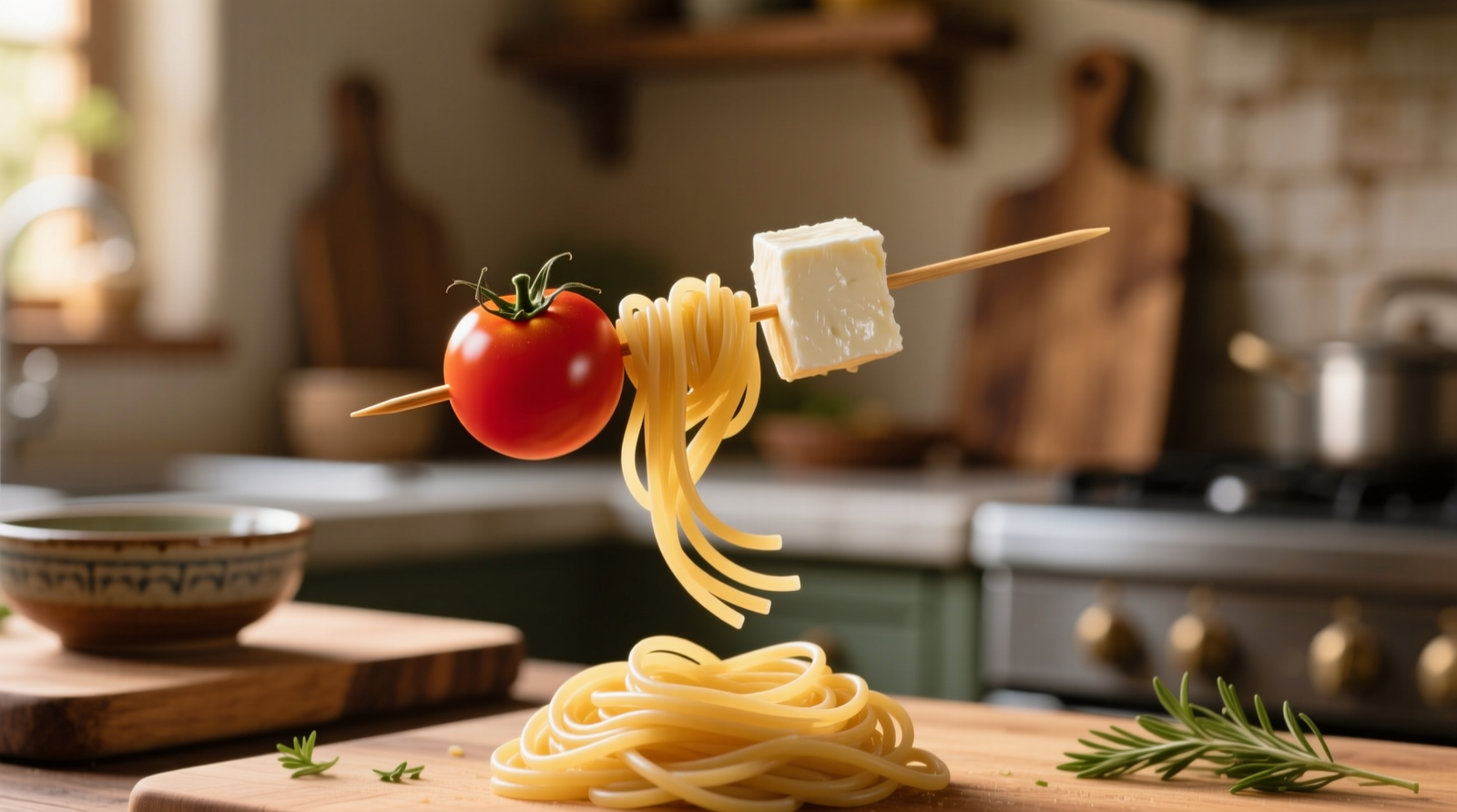 Use Uncooked Pasta as an Impromptu Skewer: Science-Backed Technique