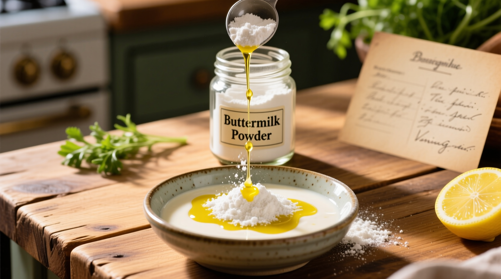 Add Buttermilk Powder to Your Next Vinaigrette: Science-Backed Hack
