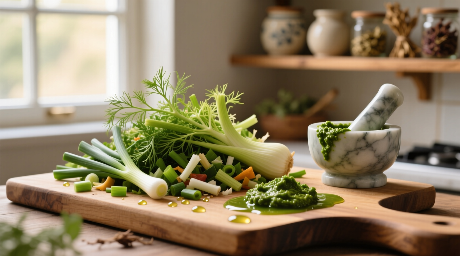 Vegetable Scrap Fennel Frond Pesto: Zero-Waste, Flavor-Forward Hack