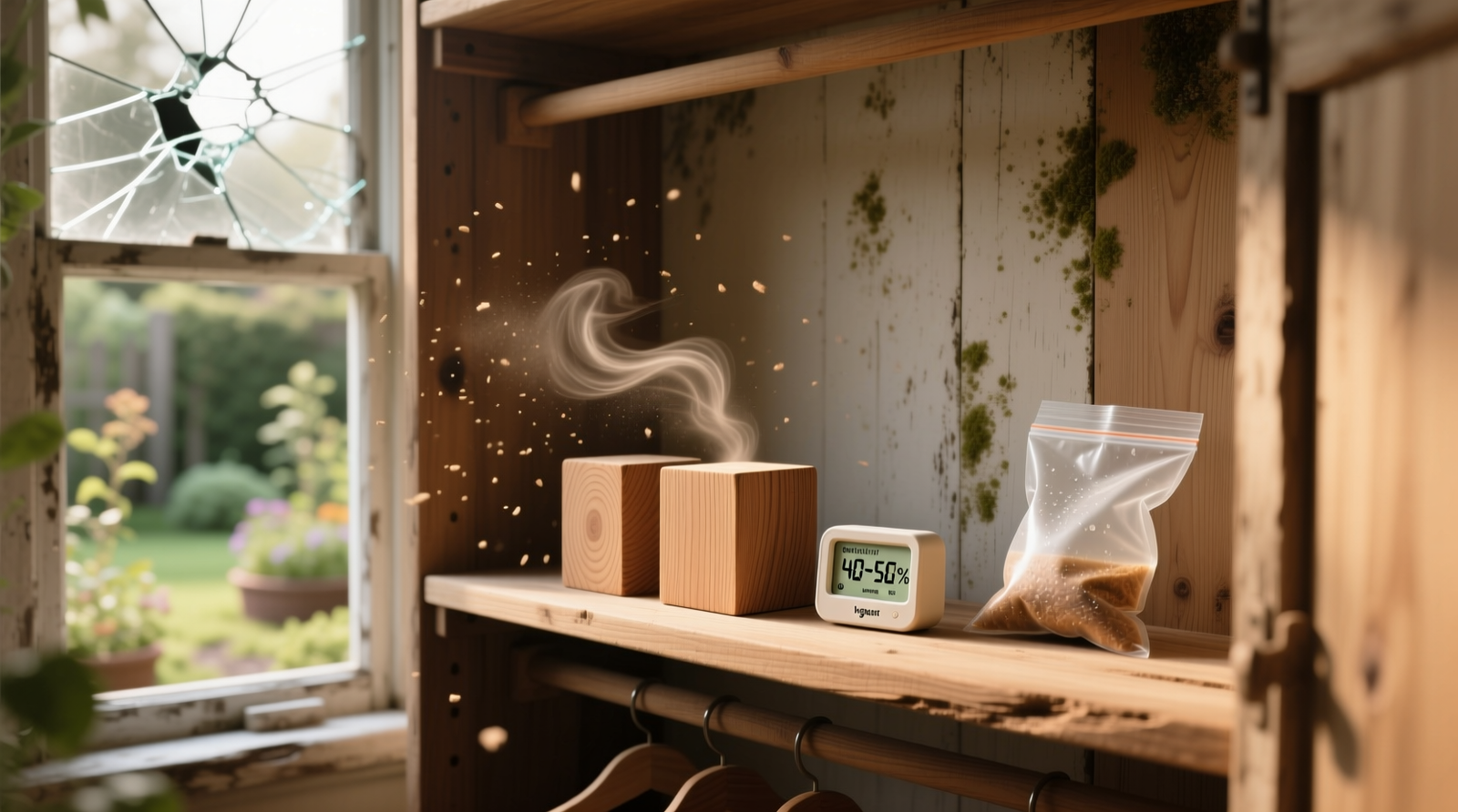 Cedar Blocks vs Scent Diffusers for Damp Closets