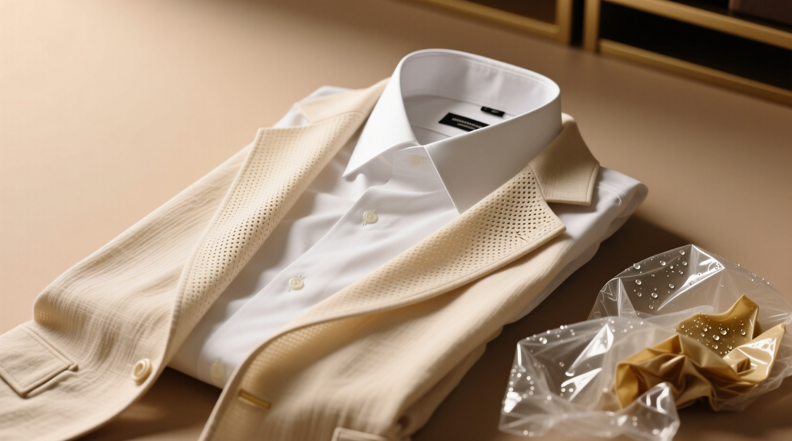 Closet Organization Tips: Cotton vs Clear Covers