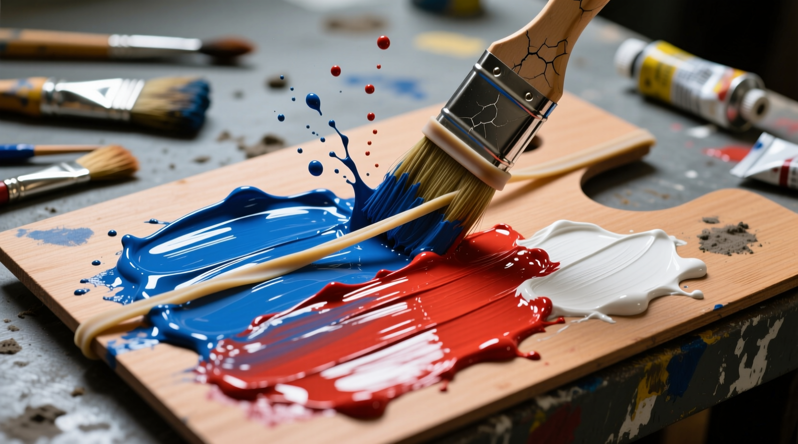 Use a Rubber Band as a Paintbrush Scraper: Eco-Cleaning Hack Explained