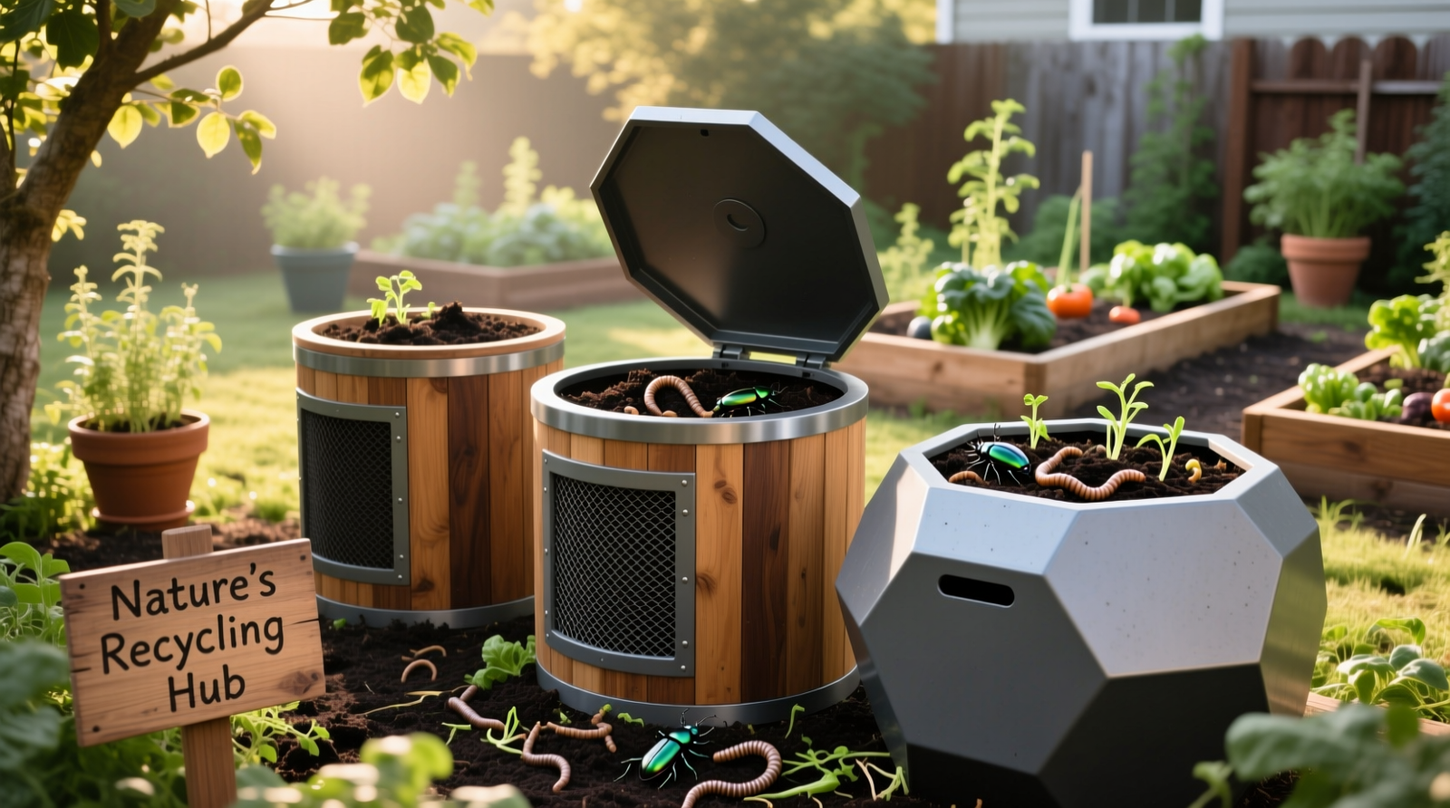 Composters for Good Garden Soil: Science-Backed Soil Building