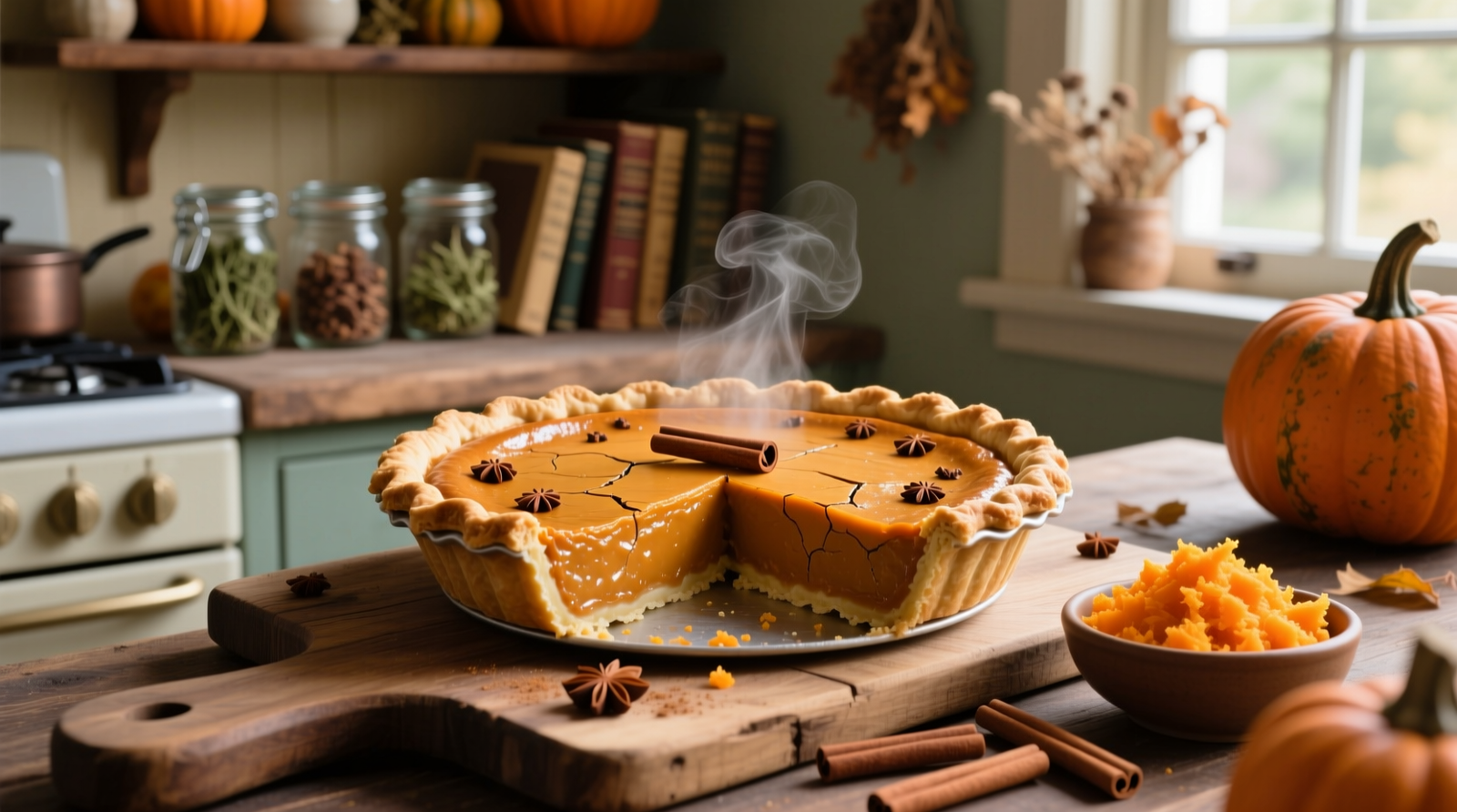 Butternut Squash Pie Alternative During Pumpkin Shortage