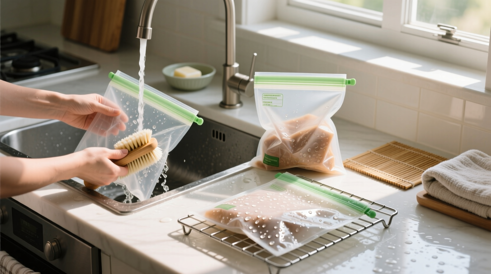 How to Clean Reusable Food Storage Bags: Eco-Cleaning Guide