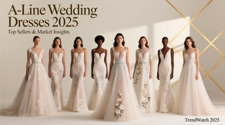 A line wedding dresses 2025 top sellers market insights.jpg