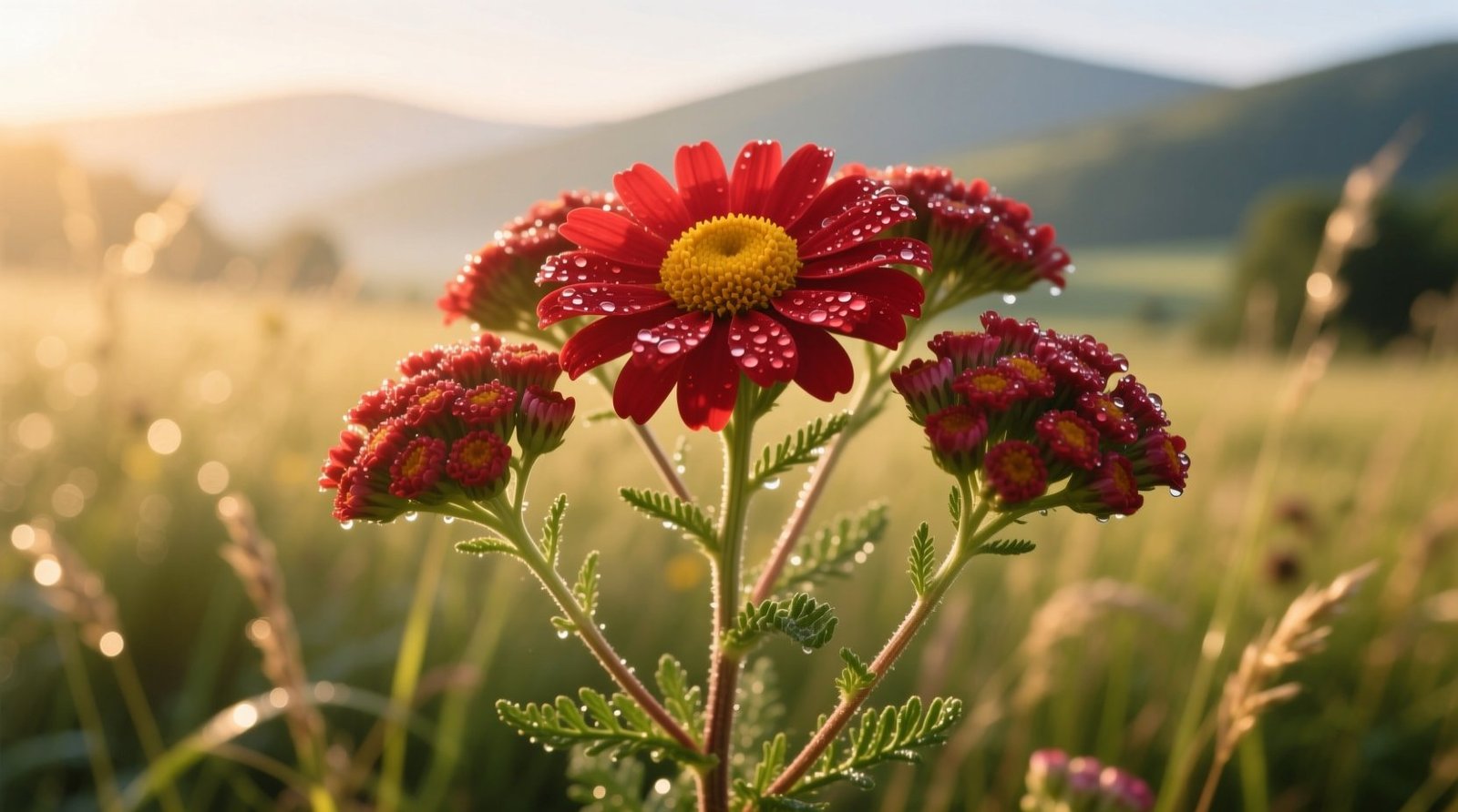 Achillea red yarrow complete care guide for thriving perennial blooms.jpg