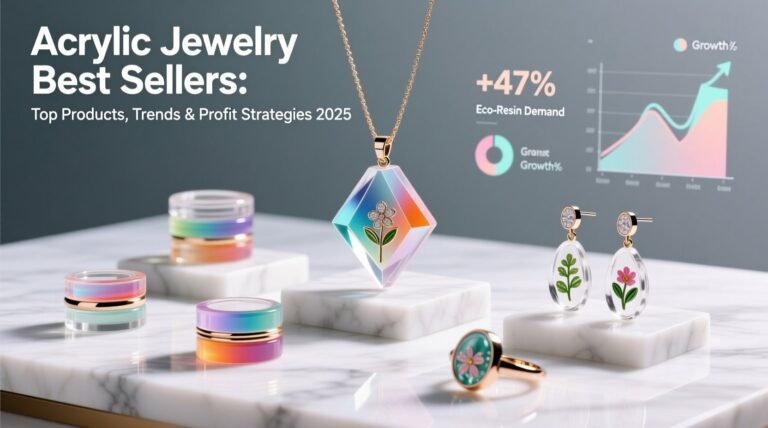 Acrylic jewelry best sellers top products trends profit strategies 2025.jpg