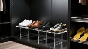 Acrylic shoe risers vs wire mesh for sole discoloration.jpg