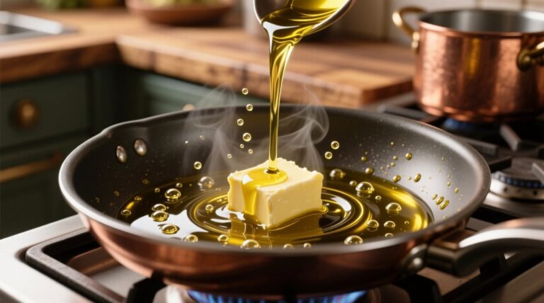 Add a bit of oil to butter when sauting to keep it from burning.jpg