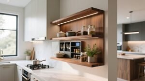 Add more storage to your kitchen with side shelves science backed installation use.jpg