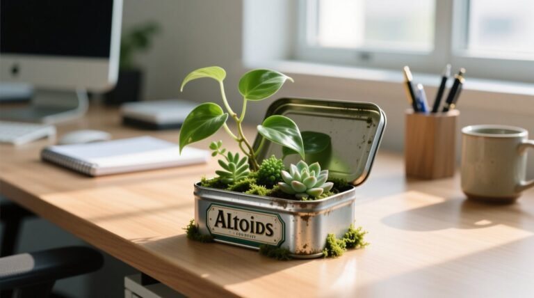 Add some greenery to your workspace with an altoids tin.jpg