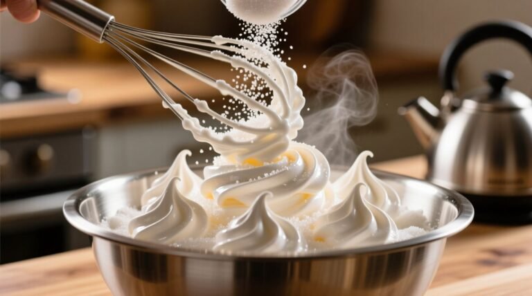 Add sugar after you start whipping for fluffier meringue.jpg
