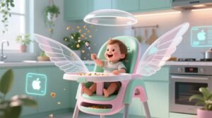 Add wings to a high chair to prevent food spills not safe or effective.jpg
