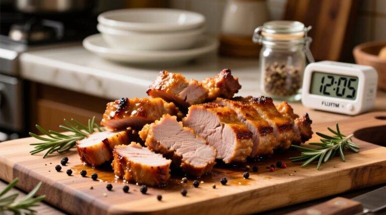 Air fried pork tenderloin is the easiest work week dinner.jpg