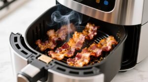 Air fry store bought bacon bits safe crisp equipment safe method.jpg