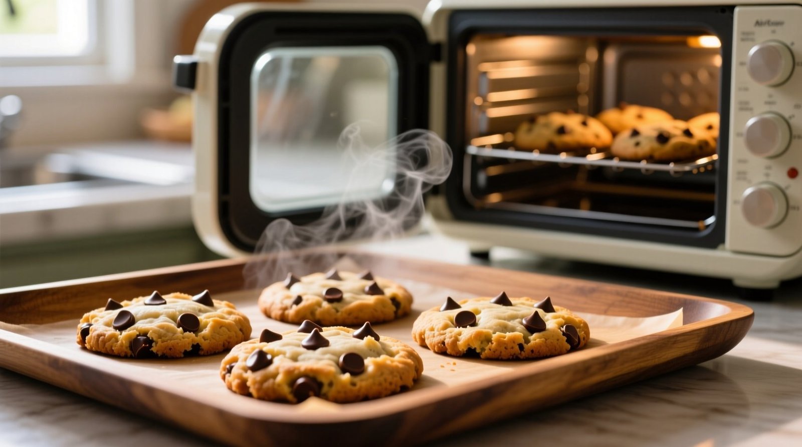 Air fryer chocolate chip cookies recipe science backed baking.jpg