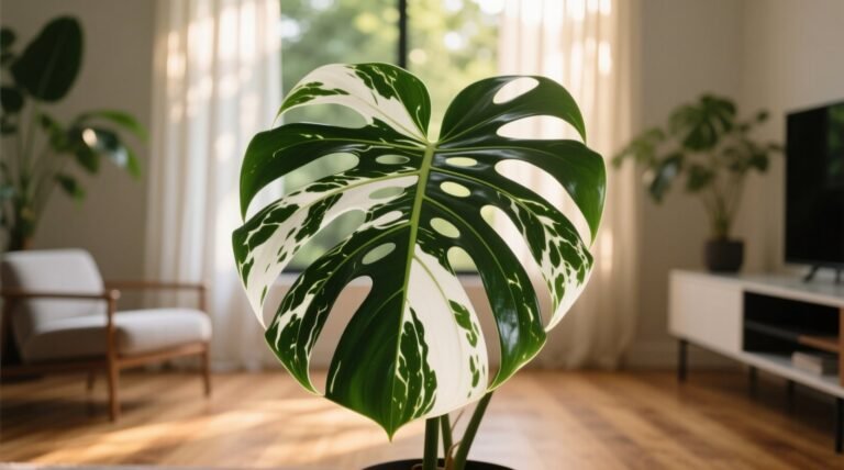 Albo variegated monstera care light water propagation guide.jpg