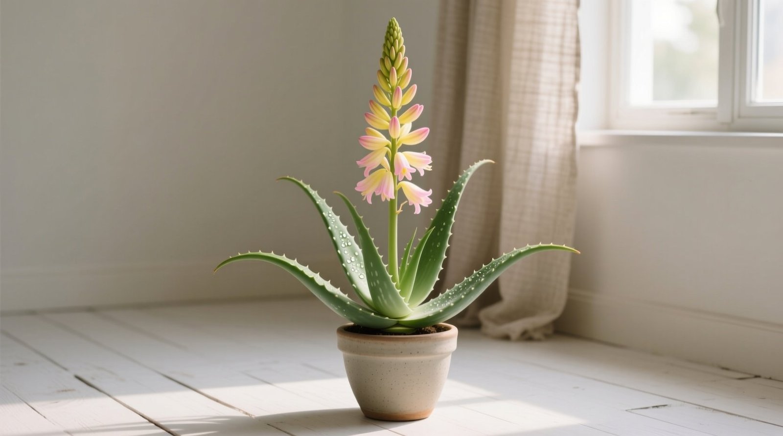 Aloe vera flower indoors when how and why its rare but possible.jpg