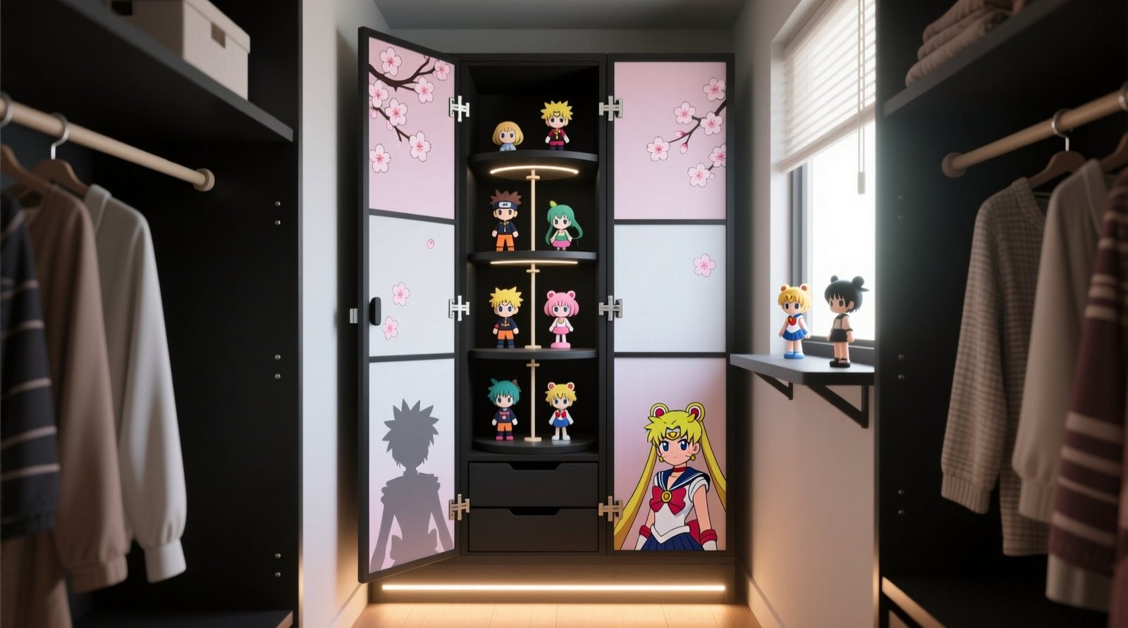 Anime closet organization for small spaces.jpg