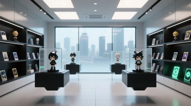 Anime merch display without dust or static.jpg