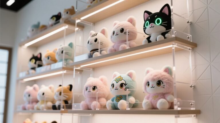 Anime plush organization shelf storage without flattening.jpg