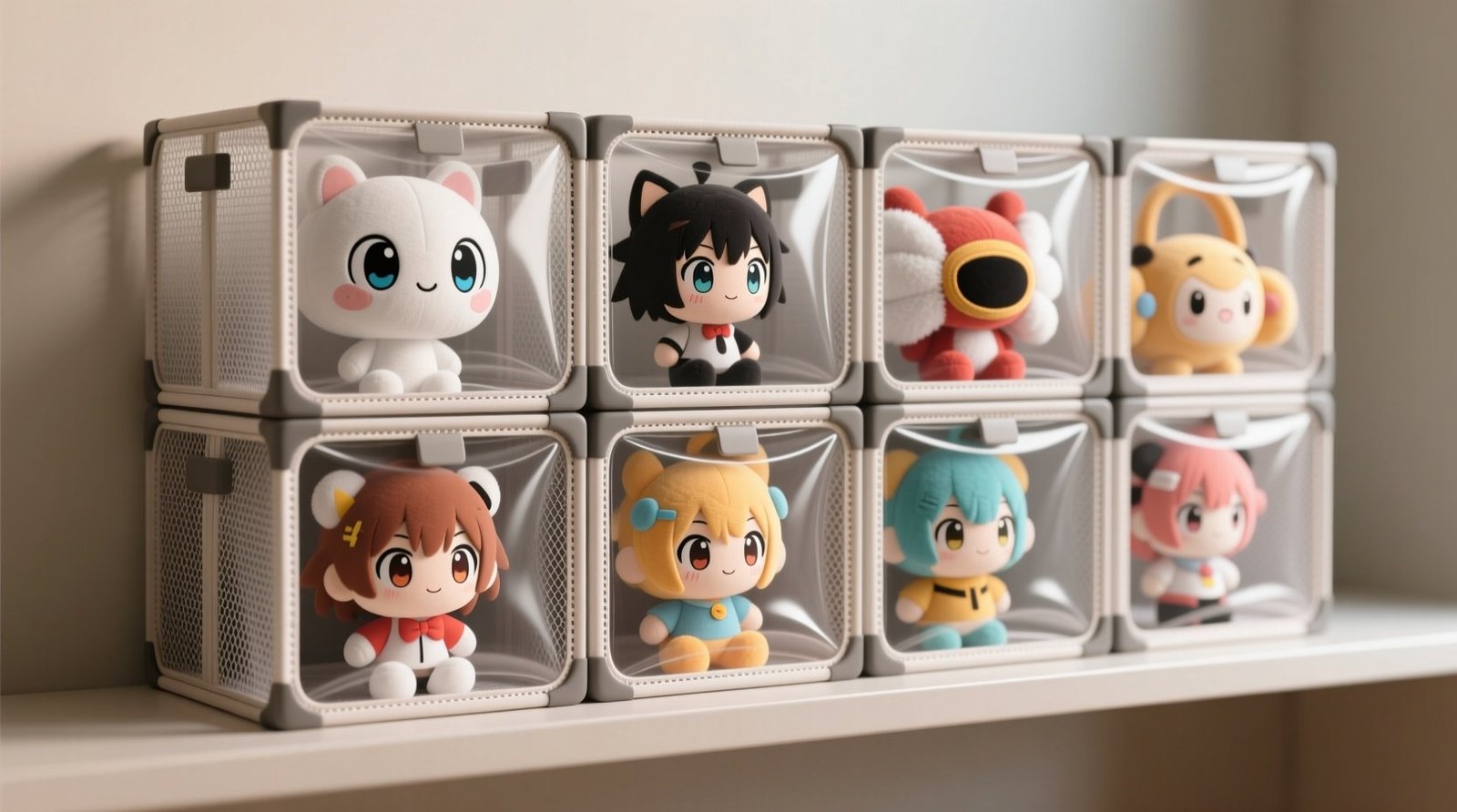 Anime plush storage mesh cube organization tips.jpg