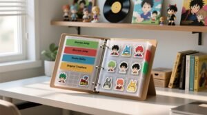 Anime sticker sheet organization tips.jpg