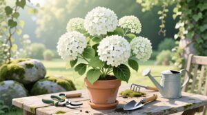 Annabelle hydrangea care guide pruning watering soil tips.jpg