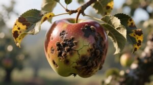 Apple scab causes symptoms prevention organic treatment.jpg