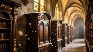 Arched cabinets smart closet organization for space garment longevity.jpg