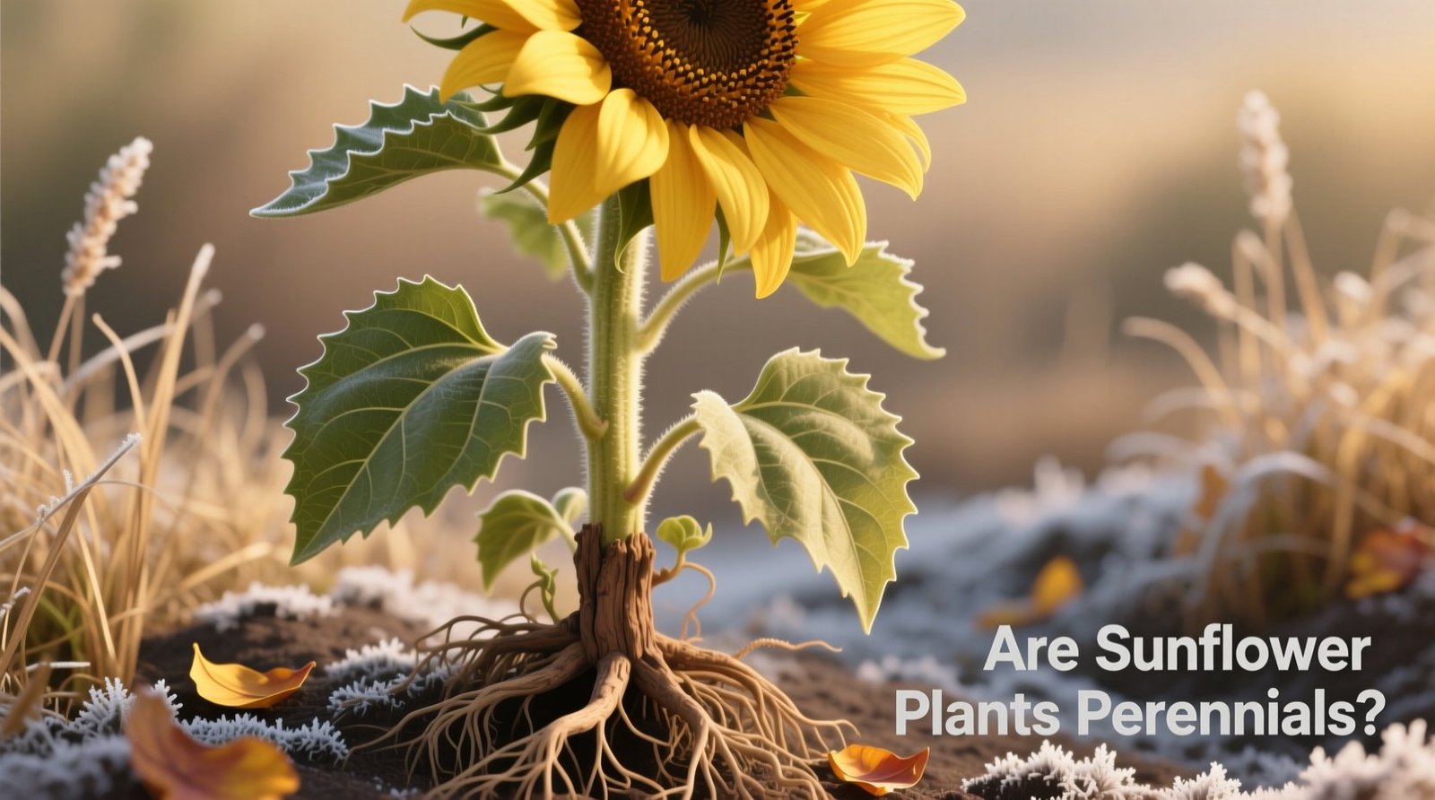 Are sunflower plants perennials nomost are annuals.jpg