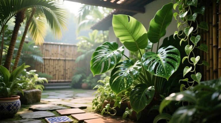 Artificial tropical outdoor plants realistic durable low maintenance.jpg