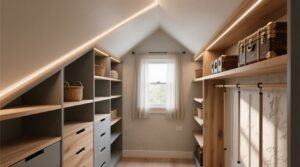 Attic closet ideas for slanted ceiling space smart textile safe storage.jpg